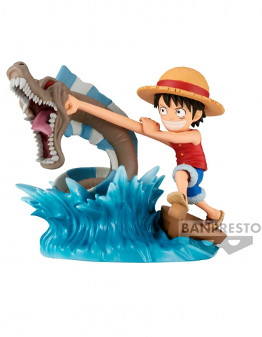 Figura One Piece - Monkey D Luffy vs Local Sea (Log Stories) (BanPresto)