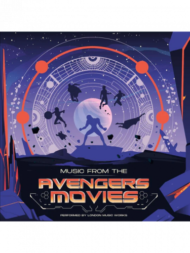 Hivatlos soundtrack Avengers - Music from The Avengers Movies (vinyl) (Diggers Factory)