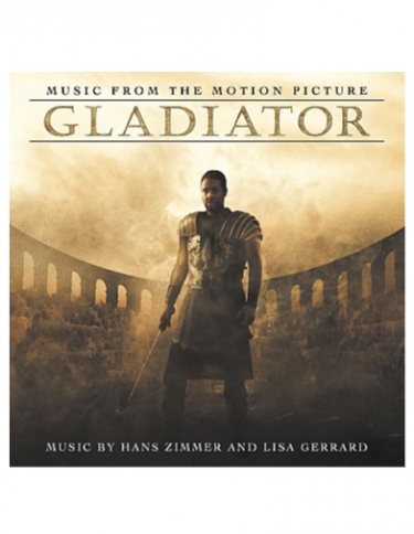 Hivatalos Gladiator filmzene soundtrackje dupla lemezen