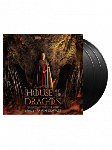 Hivatalos soundtrack House of the Dragon: Season 1 na 3x LP (sérült csomagolás)