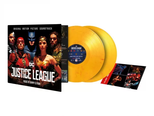 Oficiální soundtrack Justice League na 2x LP (Danny Elfman)