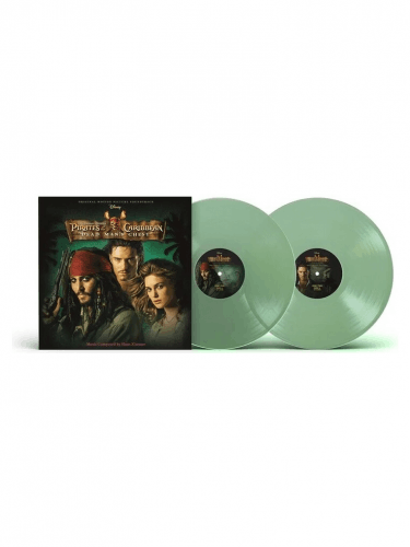 Hivatalos soundtrack Pirates of the Caribbean: Dead Man's Chest 2x LP-n