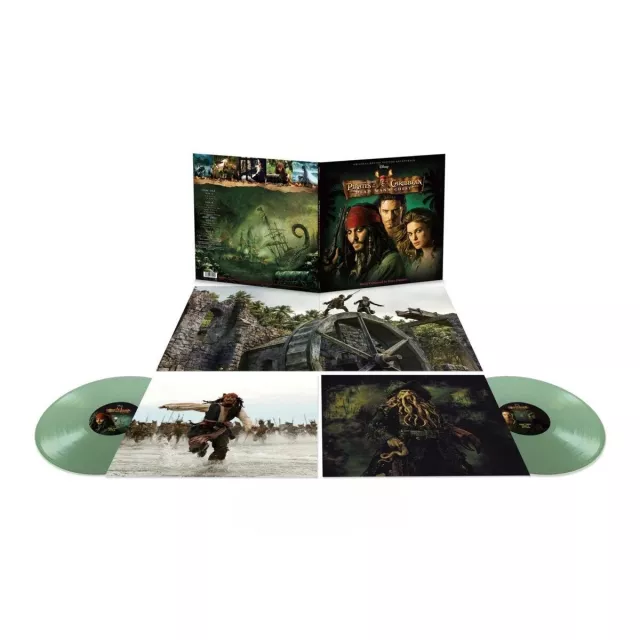 Hivatalos soundtrack Pirates of the Caribbean: Dead Man's Chest 2x LP-n - Vinyl lemez
