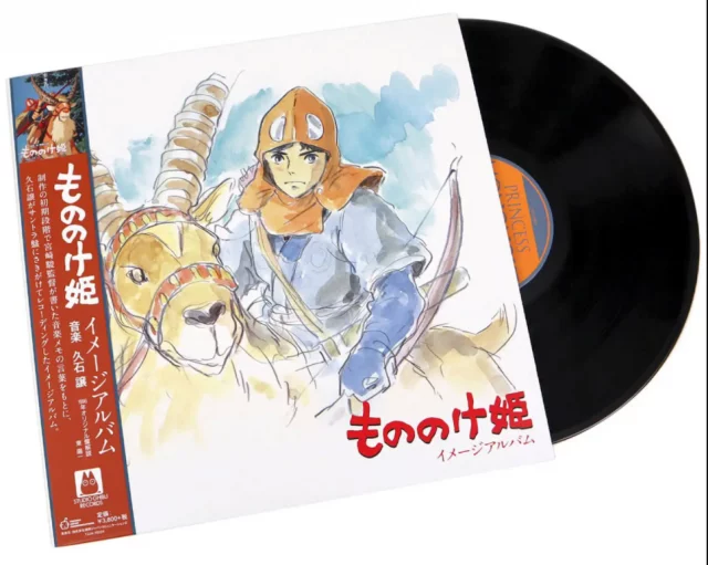 Oficiální soundtrack Princezna Mononoke na LP