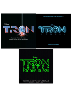 Előnyös készlet Tron - Hivatalos soundtrack Tron, Tron: Legacy + Tron: Legacy Reconfigured (vinyl)
