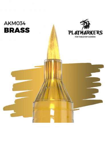 AK PlayMarkers (Brass) – filctoll (marker), sárgaréz szín