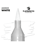 AK PlayMarkers (White) – filctoll (marker), fehér szín