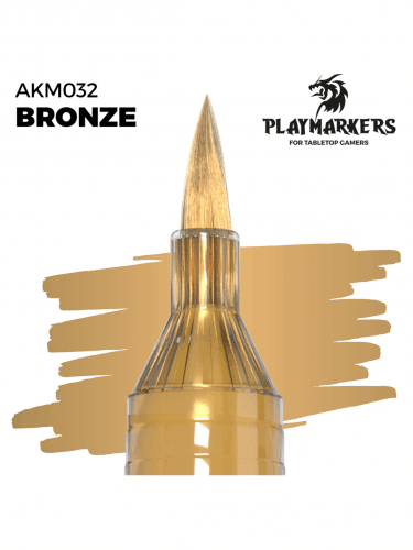 AK PlayMarkers (Bronze) – filctoll (marker), bronzszín