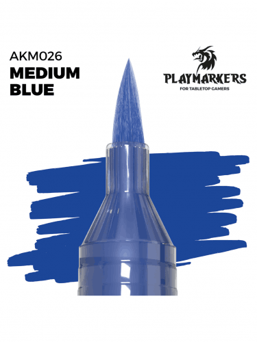AK PlayMarkers (Medium Blue) – filctoll (marker), középkék szín
