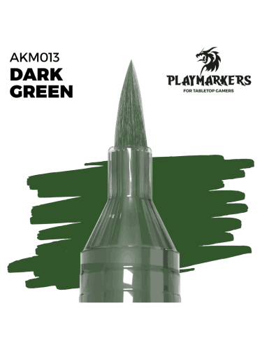 AK PlayMarkers (Dark Green) – filctoll (marker), sötétzöld szín