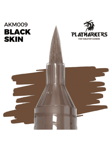 AK PlayMarkers (Black Skin) – filctoll (marker), sötét bőrszín