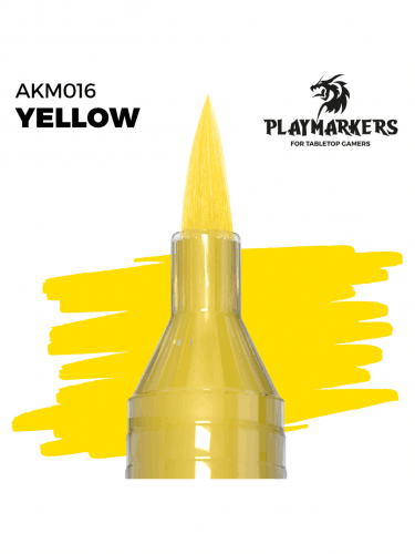 AK PlayMarkers (Yellow) – filctoll (marker), sárga szín