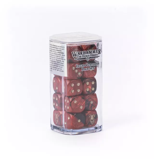 Dobókockák Warhammer: The Horus Heresy - Legio Custodes Dice Set (20 db) - Asztali játék