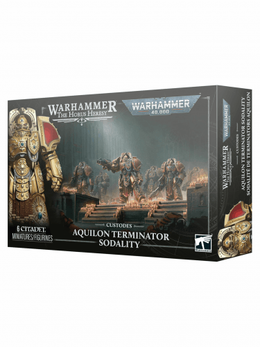Warhammer: Horus Heresy - Custodes - Aquilon Terminator Sodality (6 figura)