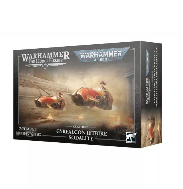Warhammer: Horus Heresy - Custodes - Gyrfalcon Jetbike Sodality (2 figura) - Asztali játék