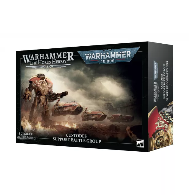 Warhammer: Horus Heresy - Custodes - Support Battle Group (6 figura) - Asztali játék
