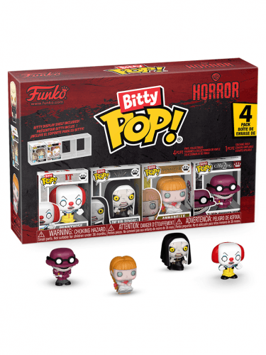 Figura Warner Bros. - Horror 4-pack (Funko Bitty POP)