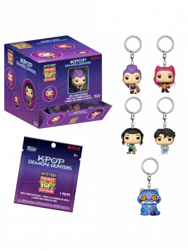 Kulcstartó KPop: Demon Hunters - (véletlenszerű kiválasztás) (Funko)