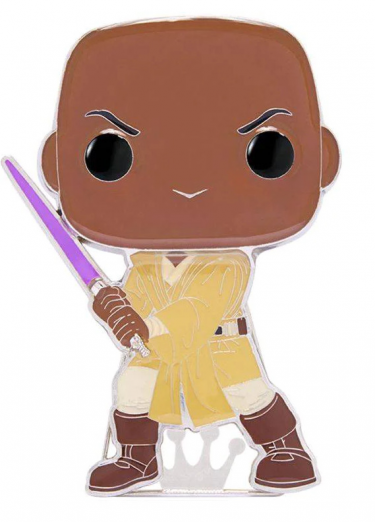 Jelvény Star Wars - Mace Windu (Funko POP! Pin Star Wars 25)