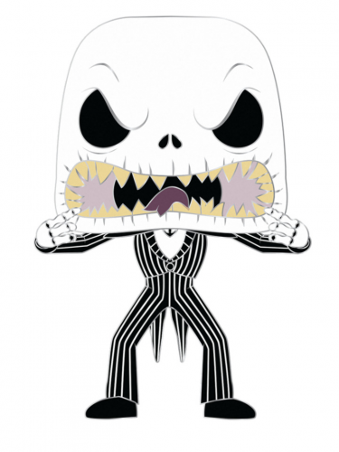 Kitűző The Nightmare Before Christmas - Jack Skellington (Funko POP! Pin Disney)