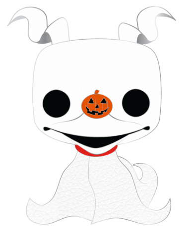 Kitűző The Nightmare Before Christmas - Zero (Funko POP! Pin Disney)