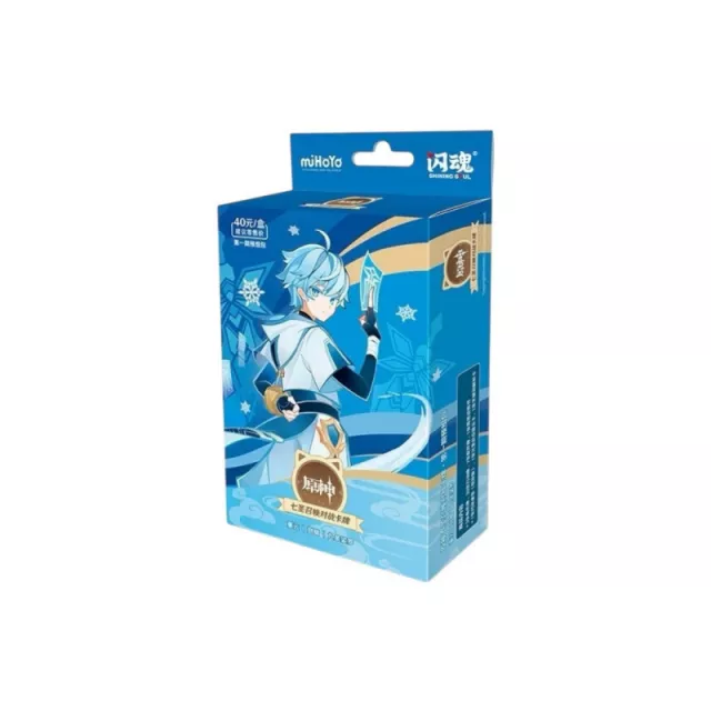 Kártyajáték Genshin Impact TCG - Pre-Built Starter Deck Chongyun (CN) - TCG gyűjthető kártyajáték