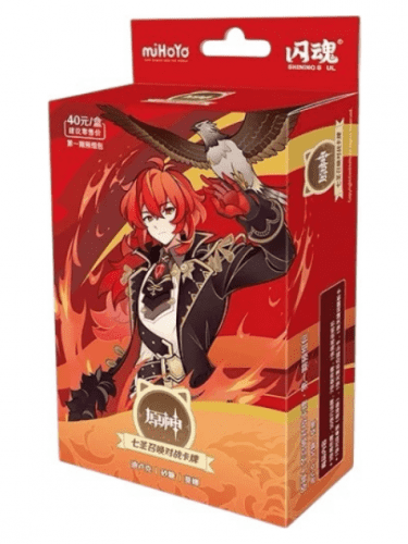 Kártyajáték Genshin Impact TCG - Pre-Built Starter Deck Diluc (CN)