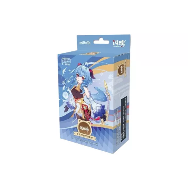 Kártyajáték Genshin Impact TCG - Pre-Built Starter Deck Ganyu (CN) - TCG gyűjthető kártyajáték