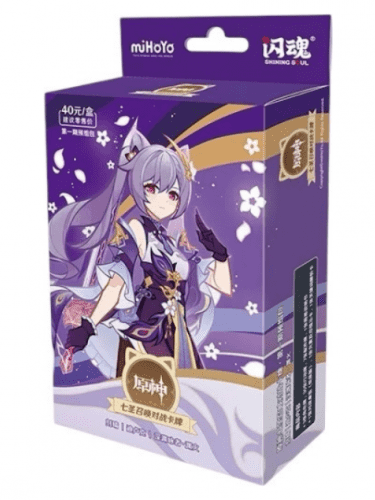 Kártyajáték Genshin Impact TCG - Pre-Built Starter Deck Keqing (CN)
