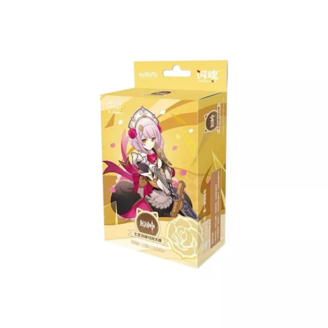 Kártyajáték Genshin Impact TCG - Pre-Built Starter Deck Noelle (CN) - TCG gyűjthető kártyajáték