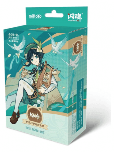 Kártyajáték Genshin Impact TCG - Pre-Built Starter Deck Venti (CN)