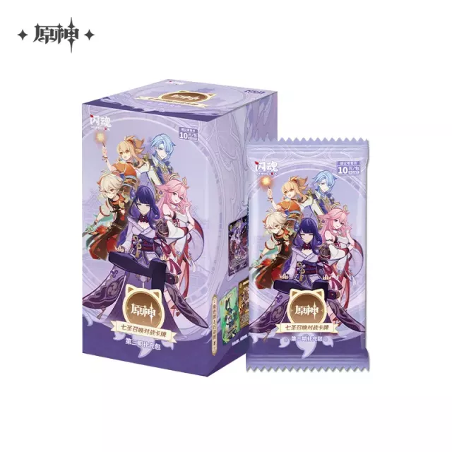 Karetní hra Genshin Impact TCG - Series 3 Booster (CN) - TCG gyűjthető kártyajáték