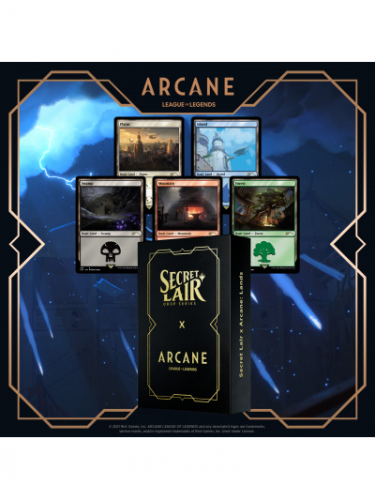 Kártyajáték Magic: The Gathering Secret Lair x Arcane - Lands