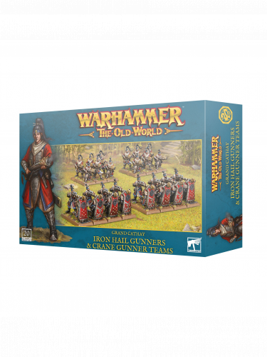 Warhammer The Old World - Grand Cathay - Iron Hail Gunners & Crane Gunner Teams (20 figura)
