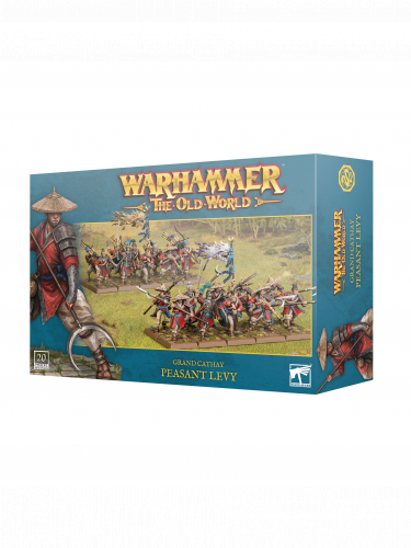 Warhammer The Old World - Grand Cathay - Peasant Levy (20 figura)