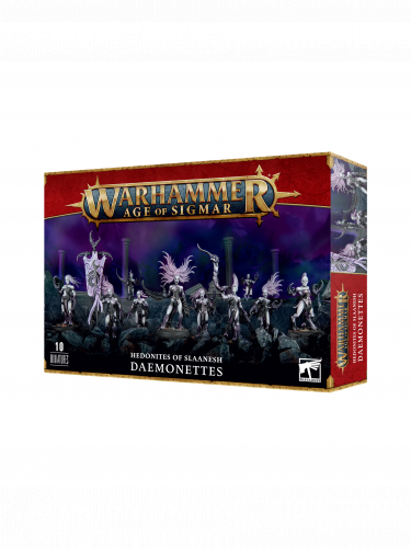 W-AOS: Hedonites of Slaanesh - Daemonettes (10 figura)