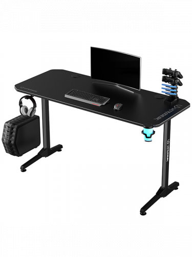 Gamer asztal ULTRADESK - FRAG Black (PC)