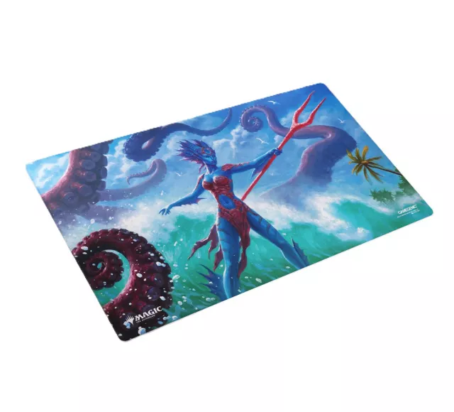 Egérpad Gamegenic - Magic: The Gathering - Doublesided Playmat: Reality Fracture - Kiora of Salt and Sand & Fire and Ashes - Magic The Gathering