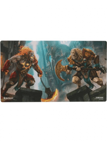 Játékpad Gamegenic - Magic: The Gathering - Shiny Playmat: Reality Fracture - Ajani, Path of Vengeance & Counterattack Leader