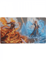 Játékpad Gamegenic - Magic: The Gathering - Shiny Playmat: Reality Fracture - Chandra, Chill of Compliance & Torch of Defiance