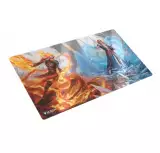 Játékpad Gamegenic - Magic: The Gathering - Shiny Playmat: Reality Fracture - Chandra, Chill of Compliance & Torch of Defiance - Magic The Gathering