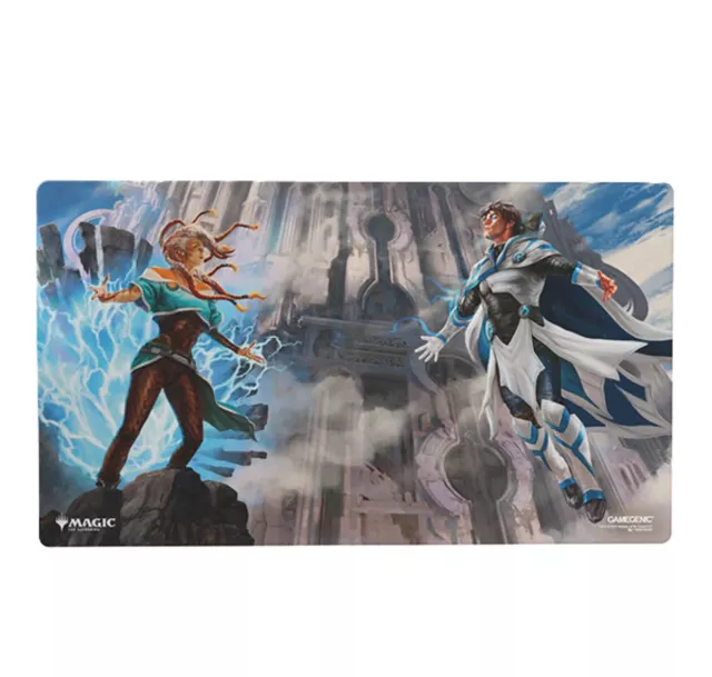 Játékpad Gamegenic - Magic: The Gathering - Shiny Playmat: Reality Fracture - Tam Beleren, Conflicted & Jace, Building Reality - Magic The Gathering