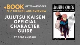 Jujutsu Kaisen Official Character Guide | Jujutsu Kaisen Fan Book | Full Flip Through