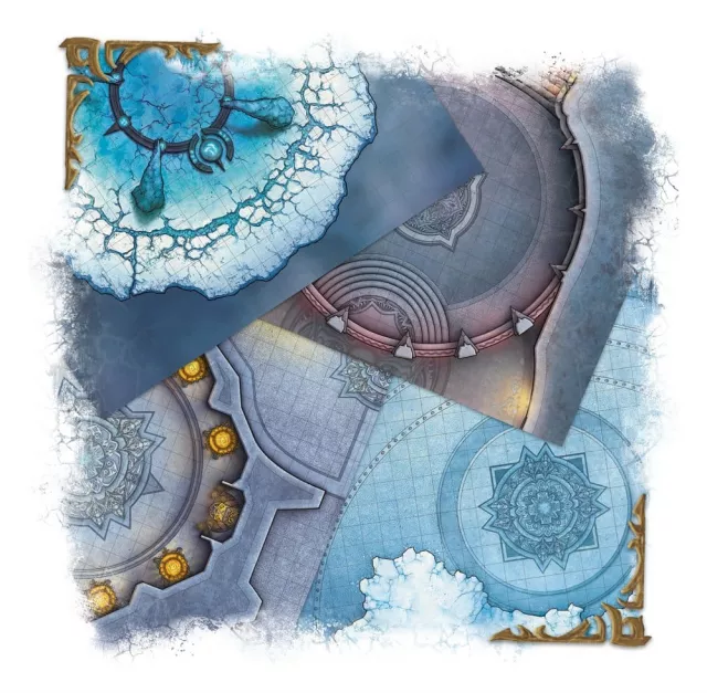 Mappa Dungeons & Dragons - World of Warcraft Icecrown Citadel Adventure (Map Pack) - Asztali játék