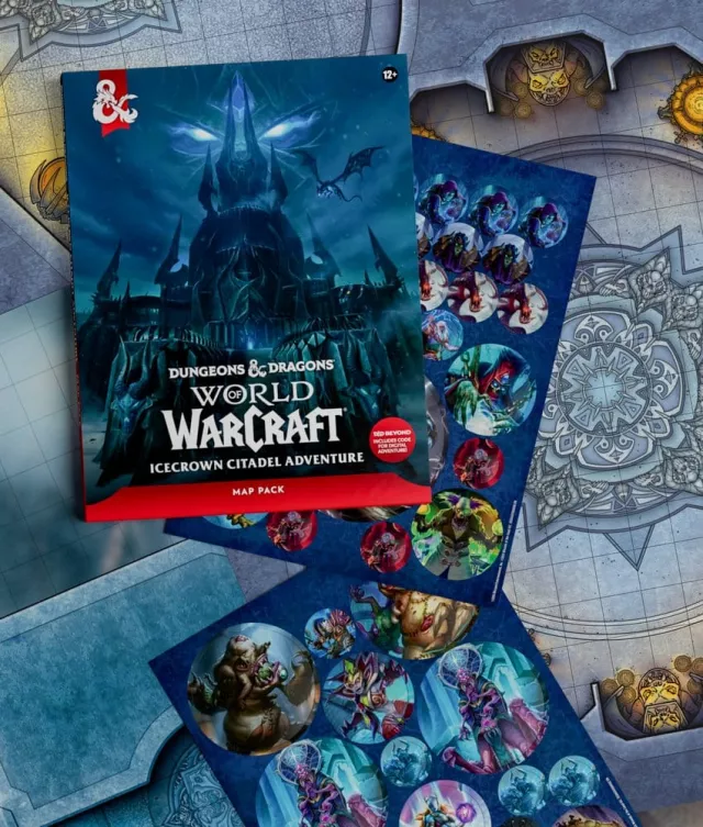 Mappa Dungeons & Dragons - World of Warcraft Icecrown Citadel Adventure (Map Pack) - Asztali játék