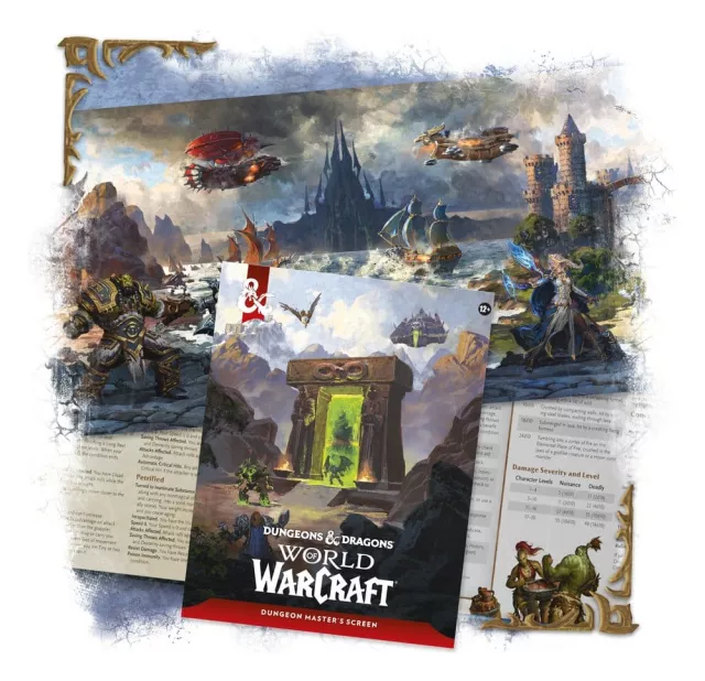 Paraván Dungeons & Dragons - World of Warcraft (Dungeon Master's Screen)