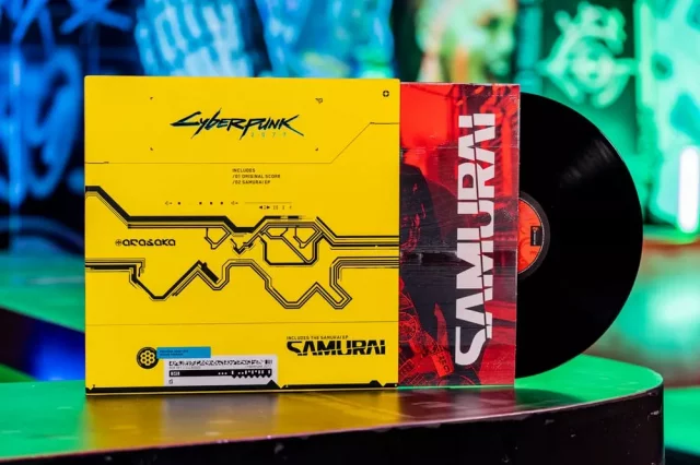 Hivatalos soundtrack Cyberpunk 2077 Score and Samurai na 3x LP