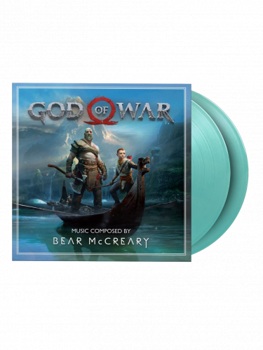 Hivatalos soundtrack God of War 2x LP (Turquoise)