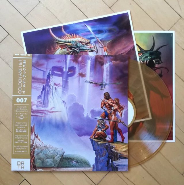 Oficiální soundtrack Golden Axe 1 & 2 (vinyl)