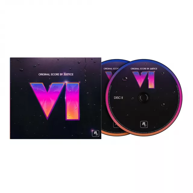 Hivatalos soundtrack Grand Theft Auto VI: Original Score by Justice 2x CD